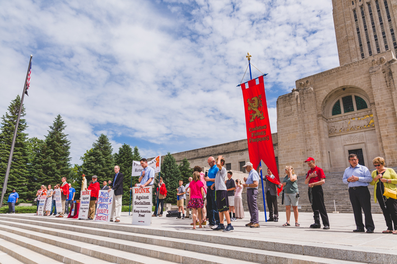 Rosary Rally Calls Satan’s Bluff in Lincoln, Nebraska