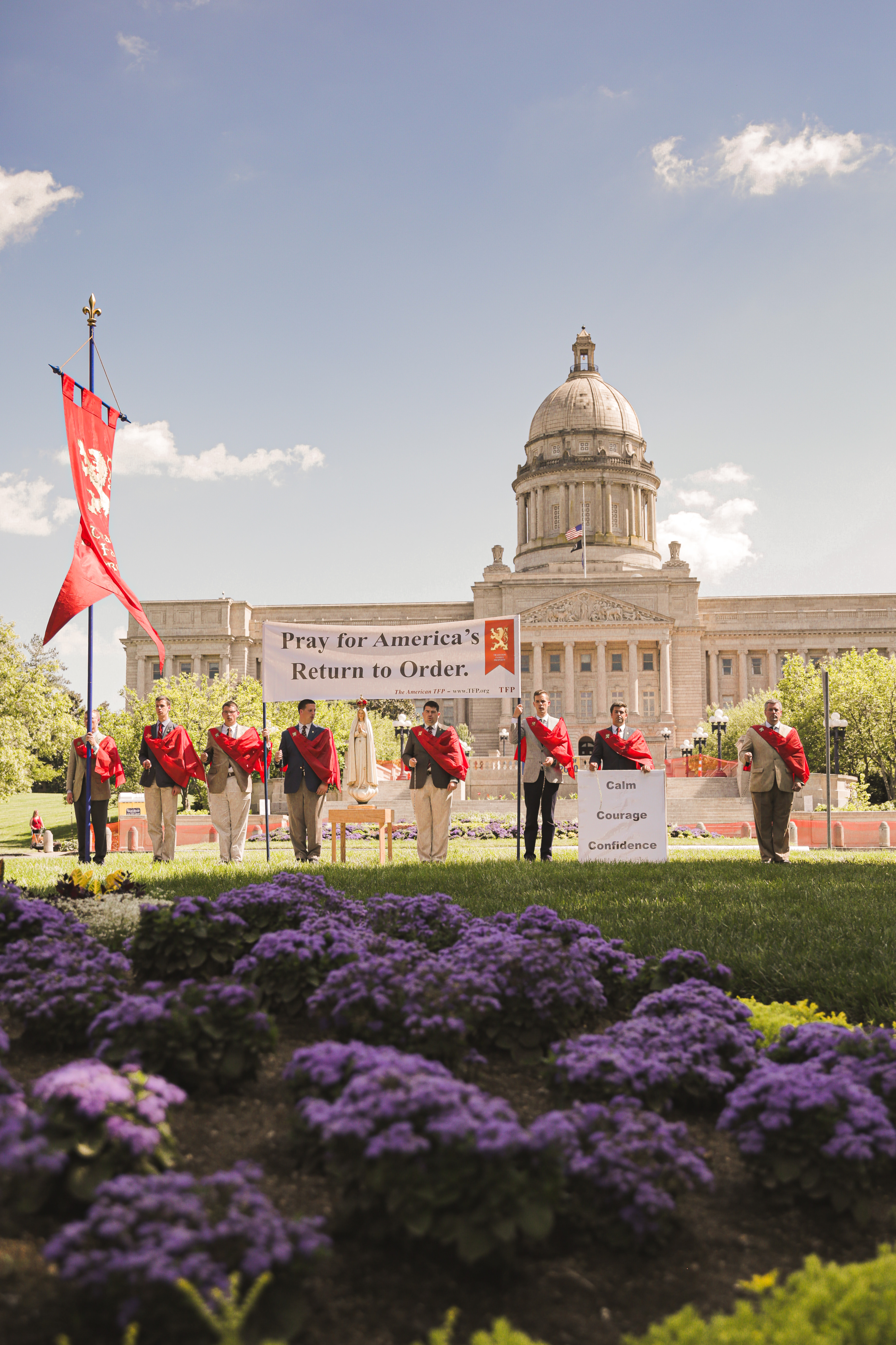 TFP’s Rosary Rally Caravan Raises the Standard in West Virginia and Kentucky