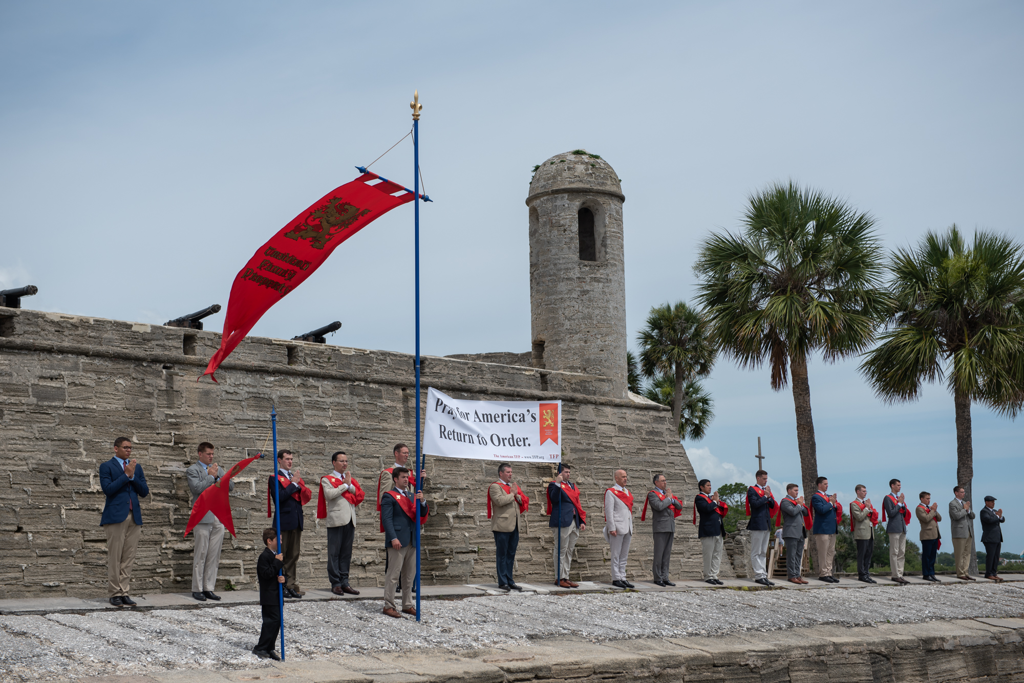 American TFP’s Restore America Caravans Launched in St. Augustine