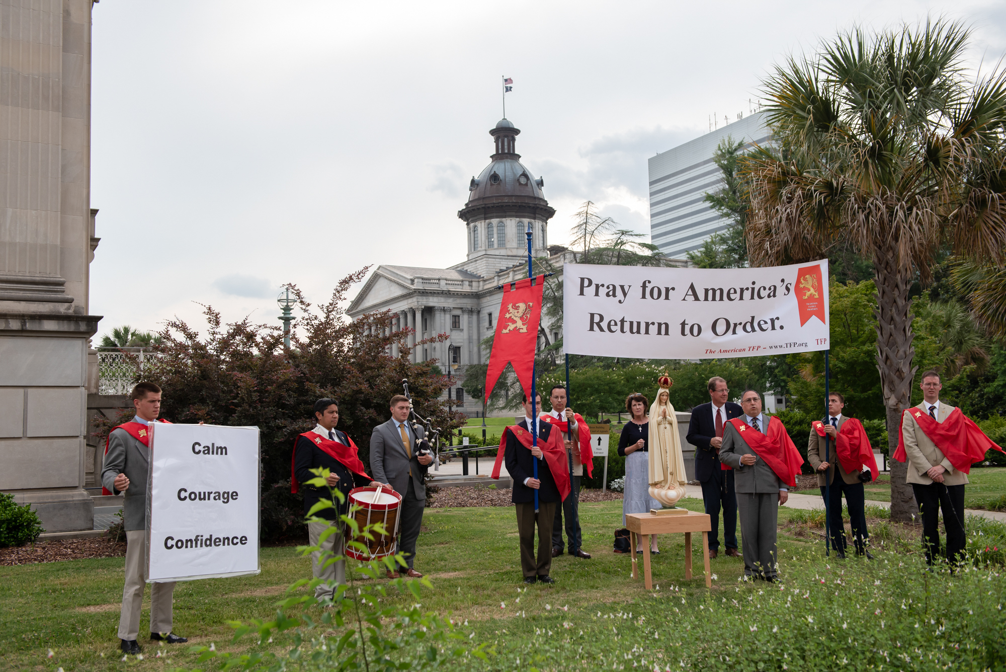 TFP Caravan Prays In South Carolina in the Shadow of Unrest 