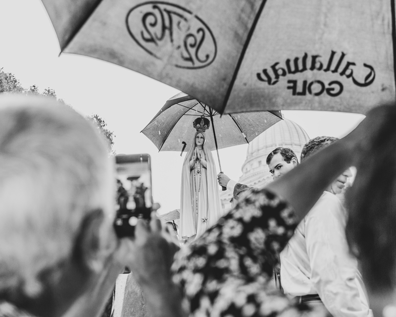 A Rosary Rally for America Amid Thunder and Devastation
