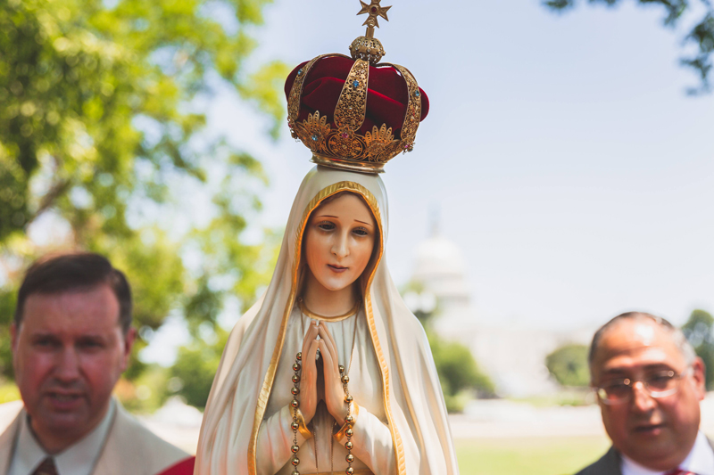 The International Pilgrim Virgin Statue of Our Lady of Fatima