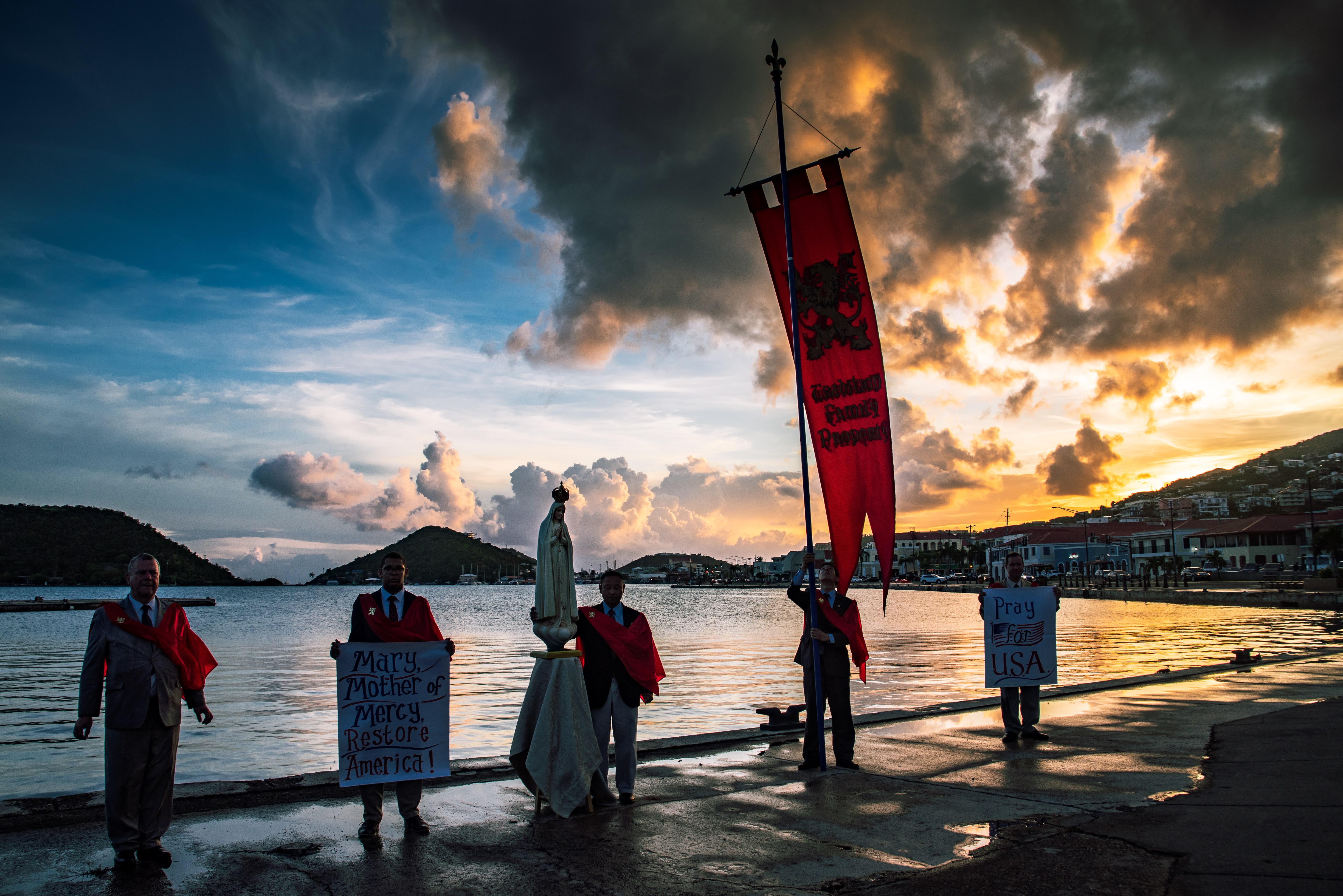 Historic TFP Rally in U.S. Virgin Islands