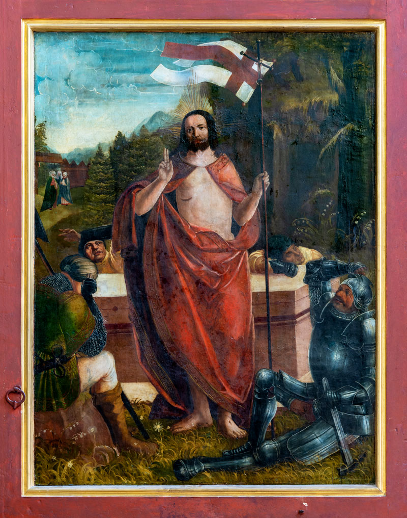 The Resurrection of Jesus Christ, by Lienhart Astl (1480-1523)