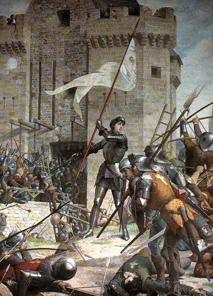 Saint Joan of Arc at the Siege of Orléans by Jules Eugène Lenepveu