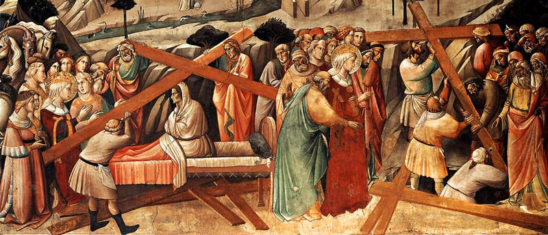 Sant'Elena scopre la Vera Croce di Nostro Signore Gesù Cristo