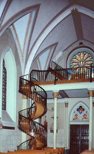 Miraculous Stairs built by Saint Joseph