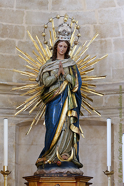 Our Lady Immaculate Mother statue, Sicily