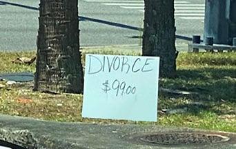 How We Got the $99 Divorce