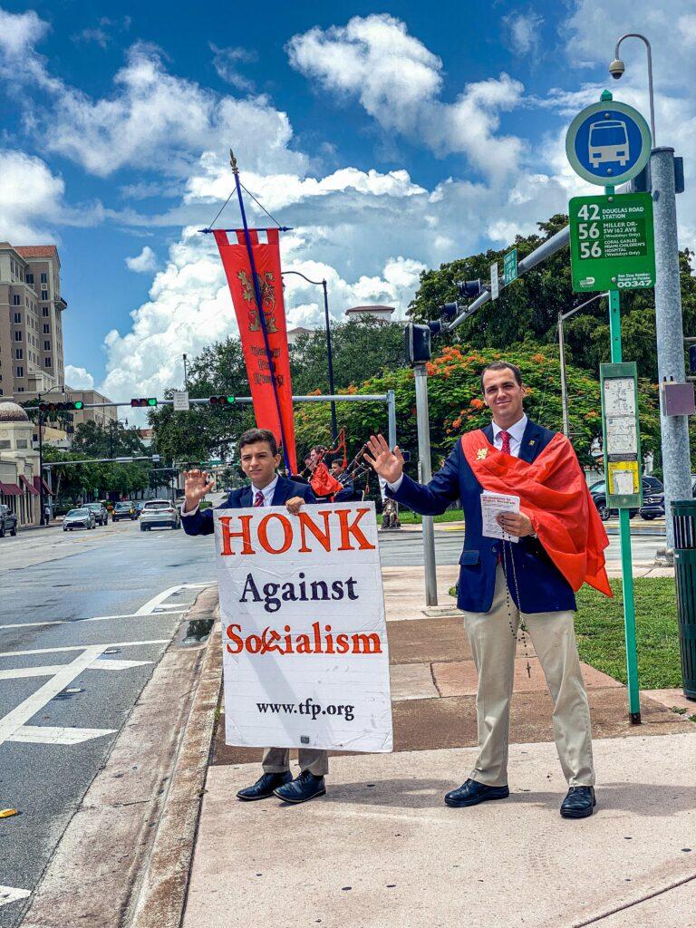 TFP Visits Miami in Florida Tour Against Socialism