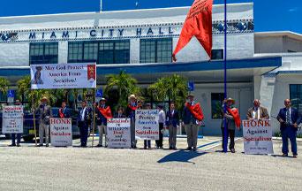 TFP Visits Miami in Florida Tour Against Socialism